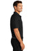 Port Authority K8000/TK8000 Mens Wrinkle Resistant Short Sleeve Polo Shirt Black Model Side