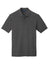 Port Authority K8000/TK8000 Mens Wrinkle Resistant Short Sleeve Polo Shirt Heather Charcoal Grey Flat Front