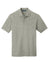 Port Authority K8000/TK8000 Mens Wrinkle Resistant Short Sleeve Polo Shirt Heather Oxford Grey Flat Front