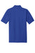 Port Authority K8000/TK8000 Mens Wrinkle Resistant Short Sleeve Polo Shirt True Royal Blue Flat Back