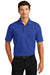 Port Authority K8000/TK8000 Mens Wrinkle Resistant Short Sleeve Polo Shirt True Royal Blue Model Front