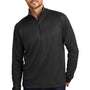 Port Authority Mens 1/4 Zip Jacket - Black