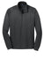 Port Authority K805 Mens 1/4 Zip Jacket Iron Grey Flat Front