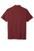 Port Authority K810 Mens React SuperPro Snag Resistant Short Sleeve Polo Shirt Burgundy Flat Back