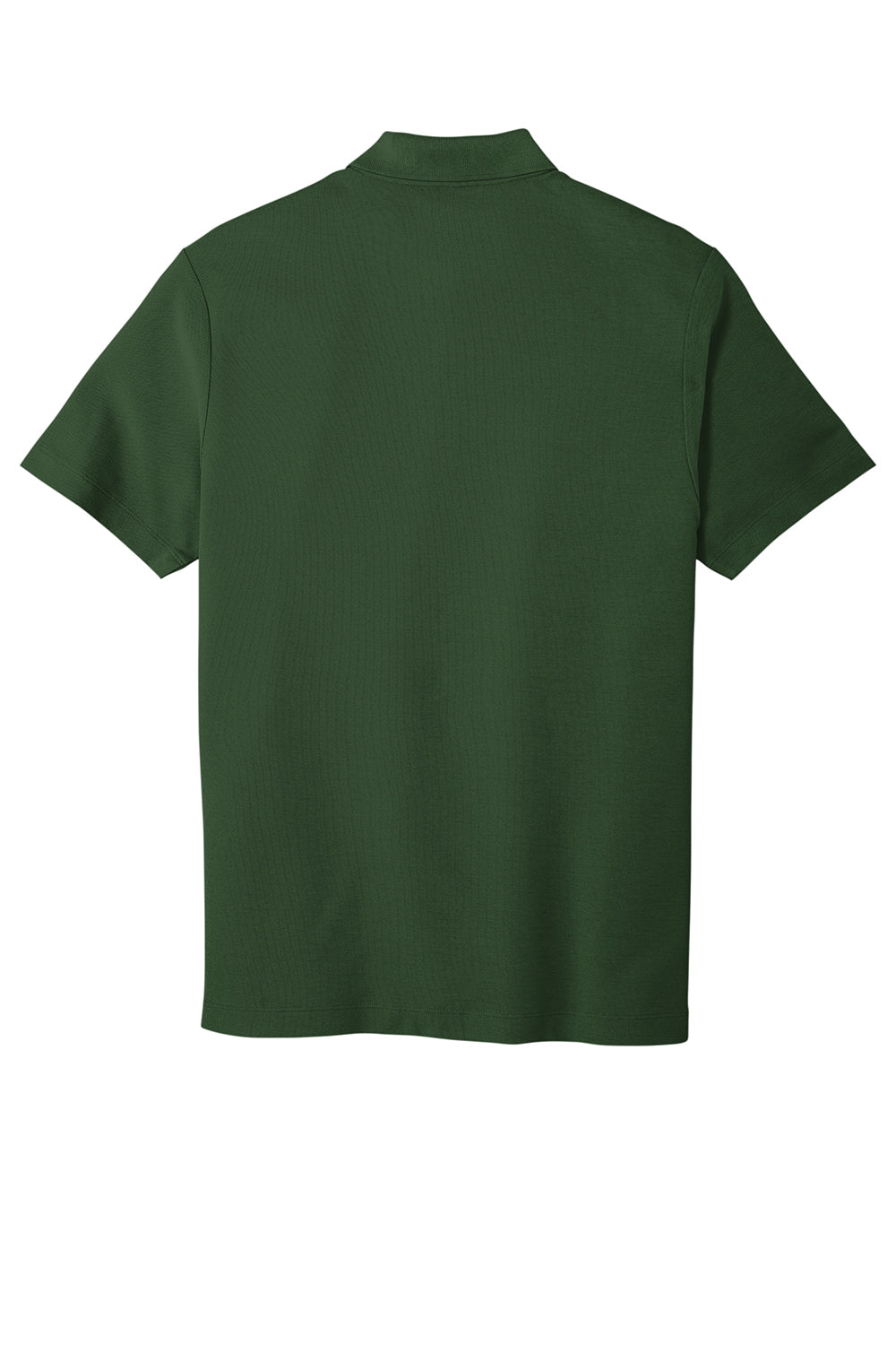 Port Authority K810 Mens React SuperPro Snag Resistant Short Sleeve Polo Shirt Dark Green Flat Back