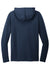 Port Authority K826 Mens Microterry Snag Resistant Hooded Sweatshirt Hoodie River Navy Blue Flat Back