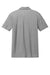 Port Authority K830 Mens Fine Pique Moisture Wicking Short Sleeve Polo Shirt Heather Charcoal Grey Flat Back