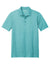 Port Authority K830 Mens Fine Pique Moisture Wicking Short Sleeve Polo Shirt Heather Dark Teal Flat Front