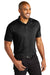 Port Authority K863 Mens C-Free Performance Moisture Wicking Short Sleeve Polo Shirt Deep Black Model 3q