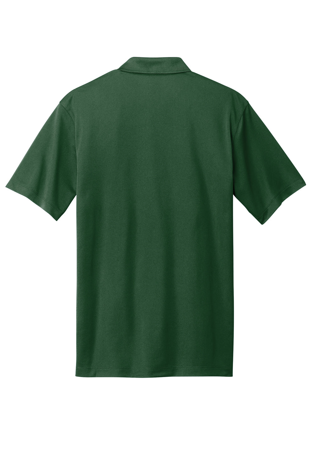 Port Authority K863 Mens C-Free Performance Moisture Wicking Short Sleeve Polo Shirt Forest Green Flat Back