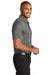 Port Authority K863 Mens C-Free Performance Moisture Wicking Short Sleeve Polo Shirt Smoke Grey Model Side