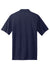 Port Authority K863 Mens C-Free Performance Moisture Wicking Short Sleeve Polo Shirt True Navy Blue Flat Back