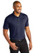 Port Authority K863 Mens C-Free Performance Moisture Wicking Short Sleeve Polo Shirt True Navy Blue Model 3q