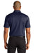 Port Authority K863 Mens C-Free Performance Moisture Wicking Short Sleeve Polo Shirt True Navy Blue Model Back