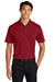 Port Authority K864 Mens C-Free Performance Moisture Wicking Short Sleeve Polo Shirt Rich Red Model Front