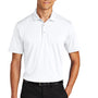 Port Authority Mens C-Free Performance Moisture Wicking Short Sleeve Polo Shirt - White - NEW