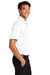 Port Authority K864 Mens C-Free Performance Moisture Wicking Short Sleeve Polo Shirt White Model Side