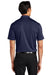 Port Authority K864 Mens C-Free Performance Moisture Wicking Short Sleeve Polo Shirt True Navy Blue Model Back