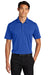 Port Authority K864 Mens C-Free Performance Moisture Wicking Short Sleeve Polo Shirt True Royal Blue Model Front