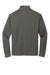 Port Authority K865 Mens C-Free Performance Moisture Wicking 1/4 Zip Sweatshirt Steel Grey Flat Back