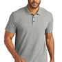 Port Authority Mens C-FREE Pique Short Sleeve Polo Shirt - Heather Deep Smoke Grey