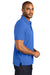 Port Authority K867 Mens C-FREE Pique Short Sleeve Polo Shirt True Blue Model Side