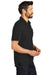 Port Authority K868 Mens C-FREE Pique Short Sleeve Polo Shirt w/ Pocket Black Model Side