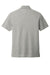 Port Authority K868 Mens C-FREE Pique Short Sleeve Polo Shirt w/ Pocket Heather Deep Smoke Grey Flat Back