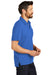 Port Authority K868 Mens C-FREE Pique Short Sleeve Polo Shirt w/ Pocket True Blue Model Side