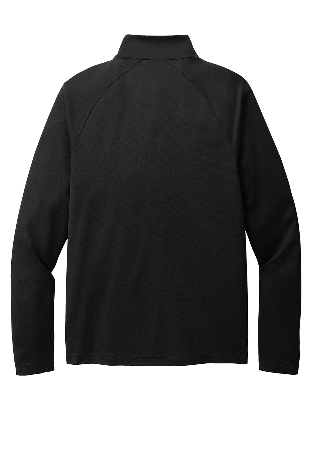 Port Authority K870 Mens C-FREE Cypress 1/4 Zip Sweatshirt Deep Black Flat Back