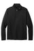 Port Authority K870 Mens C-FREE Cypress 1/4 Zip Sweatshirt Deep Black Flat Front