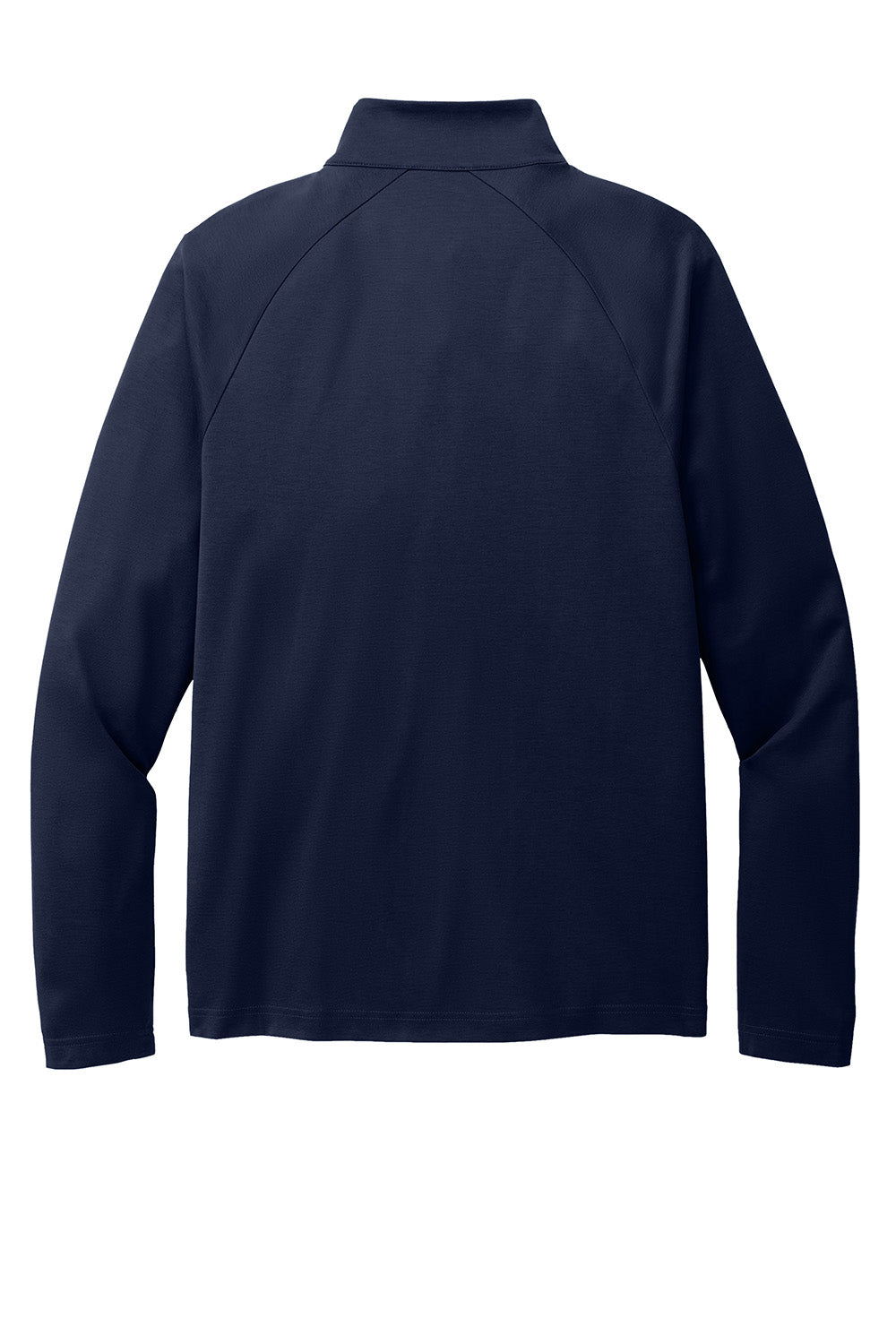 Port Authority K870 Mens C-FREE Cypress 1/4 Zip Sweatshirt True Navy Blue Flat Back