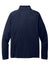 Port Authority K870 Mens C-FREE Cypress 1/4 Zip Sweatshirt True Navy Blue Flat Back