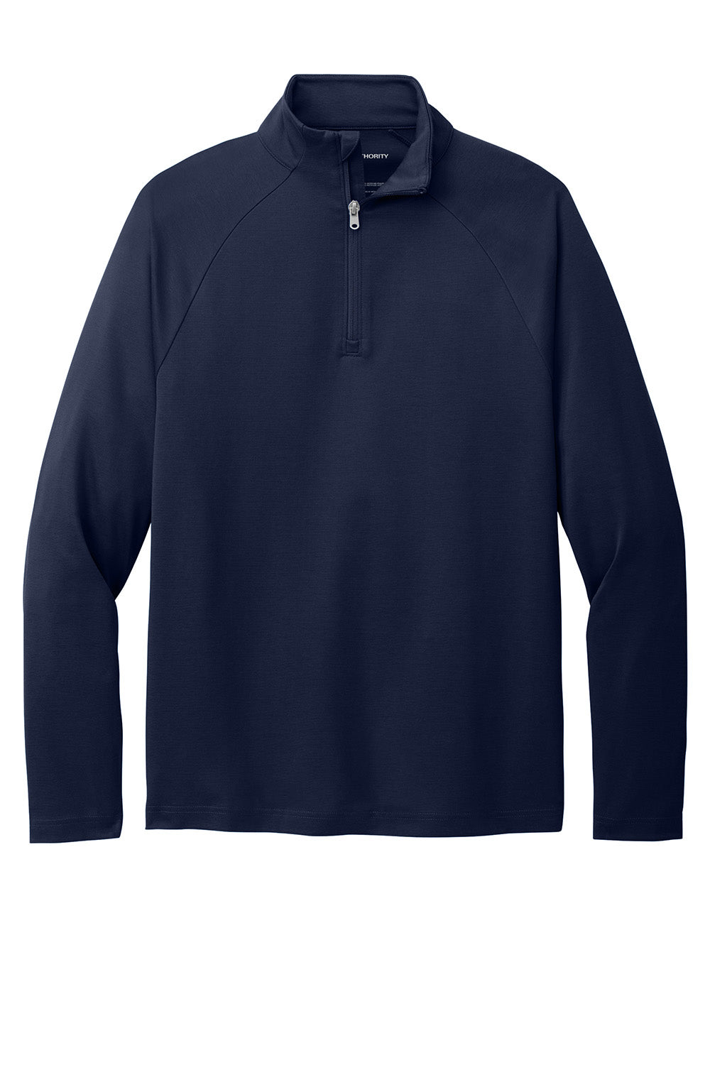 Port Authority K870 Mens C-FREE Cypress 1/4 Zip Sweatshirt True Navy Blue Flat Front