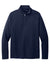 Port Authority K870 Mens C-FREE Cypress 1/4 Zip Sweatshirt True Navy Blue Flat Front