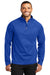 Port Authority K870 Mens C-FREE Cypress 1/4 Zip Sweatshirt True Royal Blue Model Front