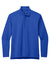 Port Authority K880 Mens C-FREE Double Knit 1/4 Zip Sweatshirt True Royal Blue Flat Front