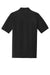 Port & Company KP1500 Mens Stain Resistant Short Sleeve Polo Shirt Jet Black Flat Back