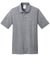 Port & Company KP155 Mens Core Stain Resistant Short Sleeve Polo Shirt Heather Grey Flat Front