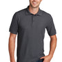 Port & Company Mens Core Stain Resistant Short Sleeve Polo Shirt - Charcoal Grey