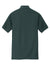 Port & Company KP155 Mens Core Stain Resistant Short Sleeve Polo Shirt Dark Green Flat Back