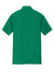 Port & Company KP155 Mens Core Stain Resistant Short Sleeve Polo Shirt Kelly Green Flat Back