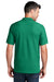 Port & Company KP155 Mens Core Stain Resistant Short Sleeve Polo Shirt Kelly Green Model Back