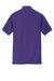 Port & Company KP155 Mens Core Stain Resistant Short Sleeve Polo Shirt Purple Flat Back