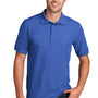 Port & Company Mens Core Stain Resistant Short Sleeve Polo Shirt - Royal Blue