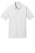 Port & Company KP155 Mens Core Stain Resistant Short Sleeve Polo Shirt White Flat Front