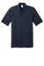 Port & Company KP55P Mens Core Stain Resistant Short Sleeve Polo Shirt w/ Pocket Deep Navy Blue Flat Front