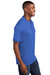 Port & Company KP55P Mens Core Stain Resistant Short Sleeve Polo Shirt w/ Pocket Royal Blue Model Side