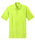 Port & Company KP55/KP55T Mens Core Stain Resistant Short Sleeve Polo Shirt Safety Green Flat Front