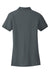 Port Authority L100 Womens Core Classic Short Sleeve Polo Shirt Graphite Grey Flat Back